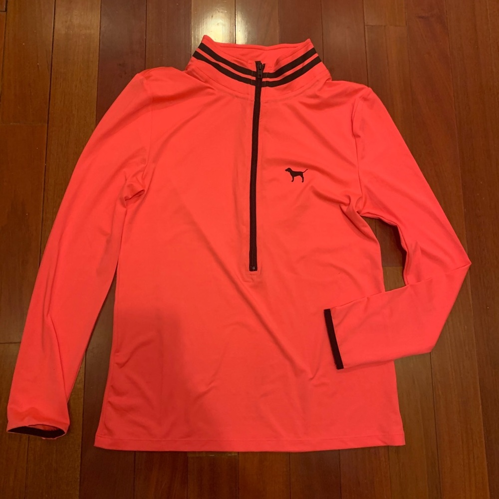 PINK VS neon pink 1/2 zip up